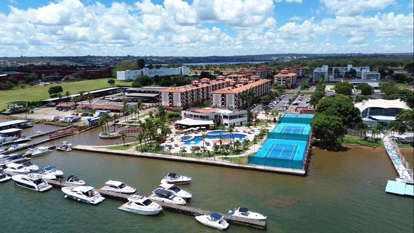 Apartamento Lindo Com Vista Lago บราซิเลีย ภายนอก รูปภาพ